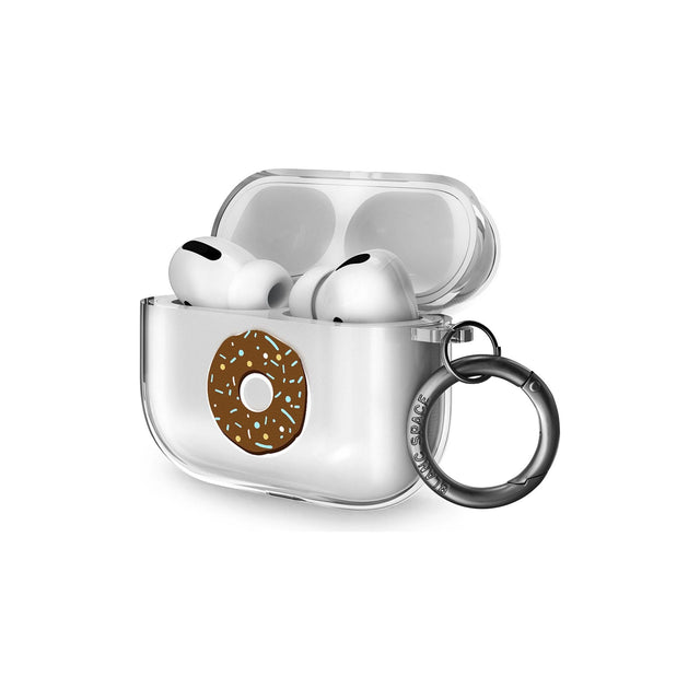 Chocolate Donut Pattern AirPods Pro Case
