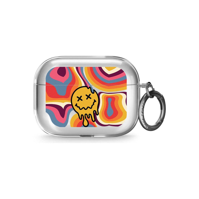 Trippy Face Melt AirPods Pro Case
