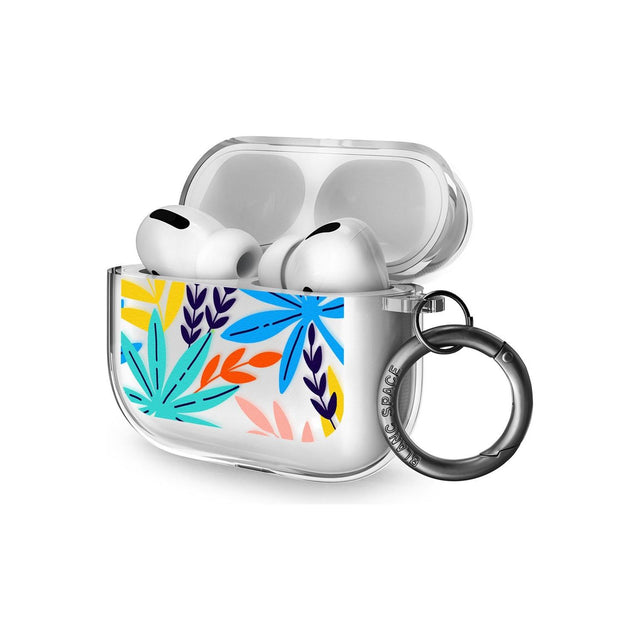 Tropical Palm Leaves AirPods Pro Case