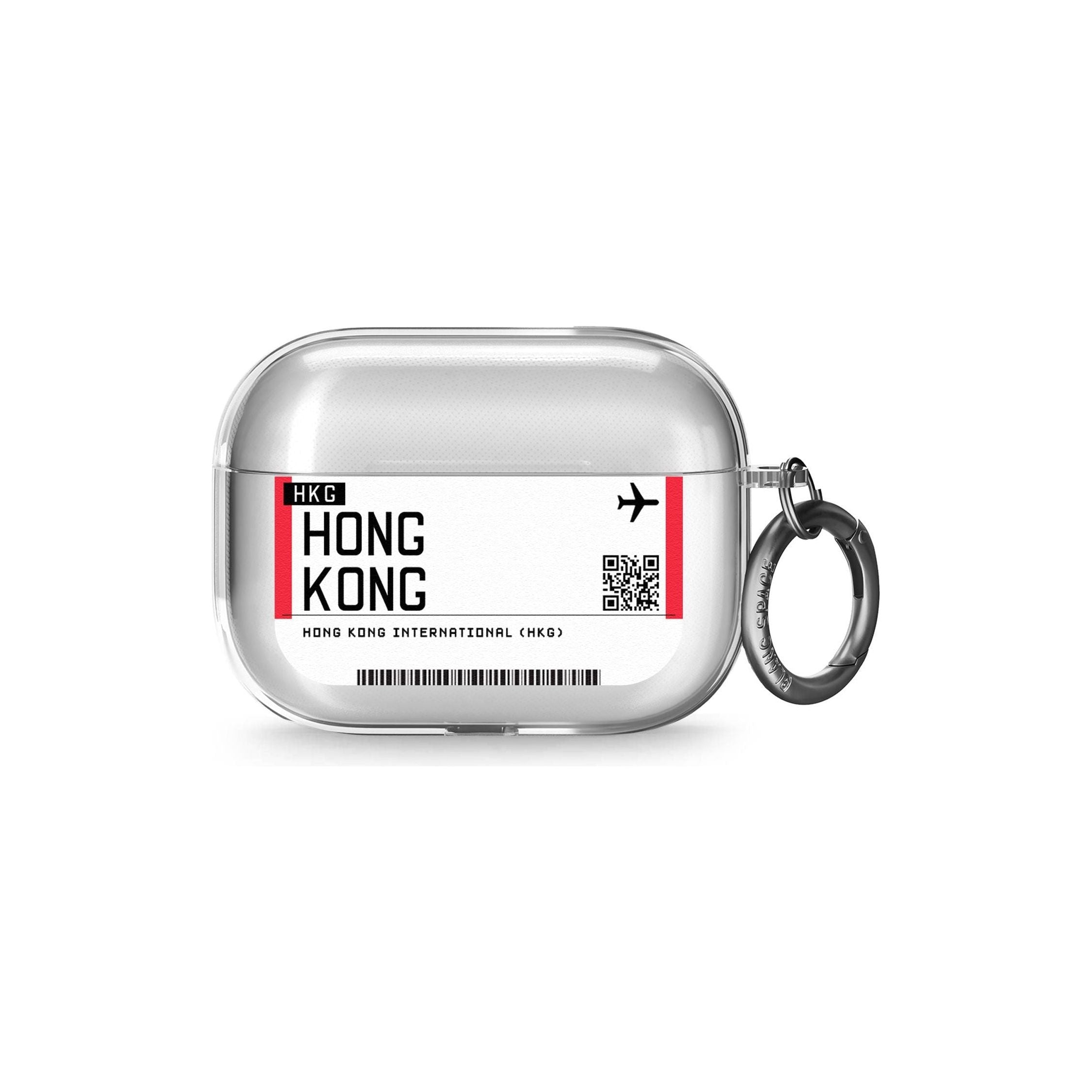 Hong Kong Boarding Pass AirPods Pro Case