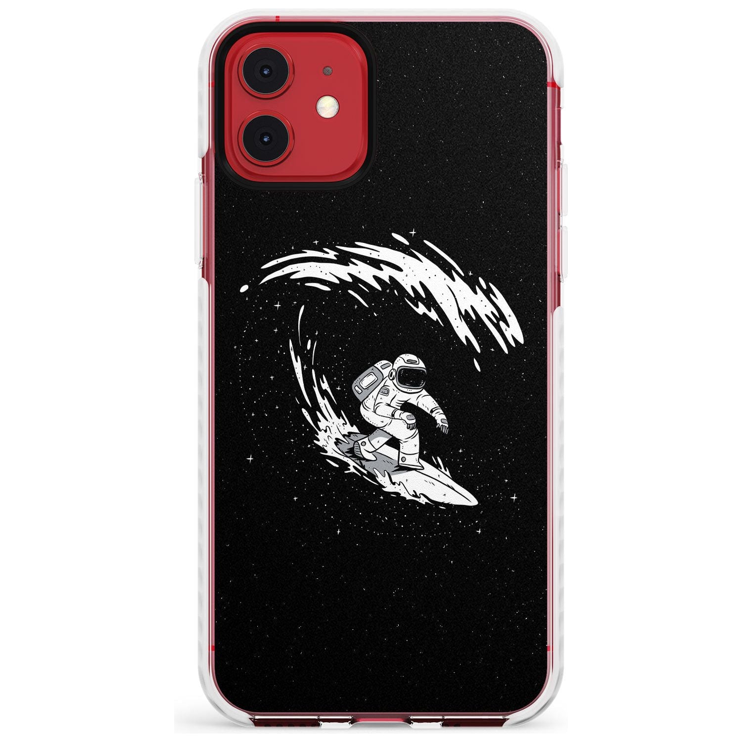Surfing Astronaut Slim TPU Phone Case for iPhone 11