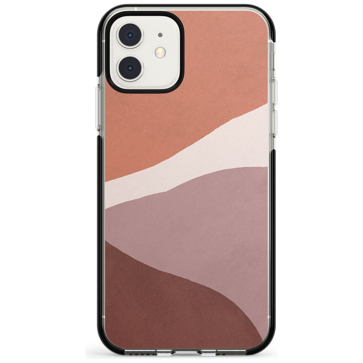 Lush Abstract Watercolour Design #2 Phone Case iPhone 11 / Black Impact Case,iPhone 12 Mini / Black Impact Case Blanc Space