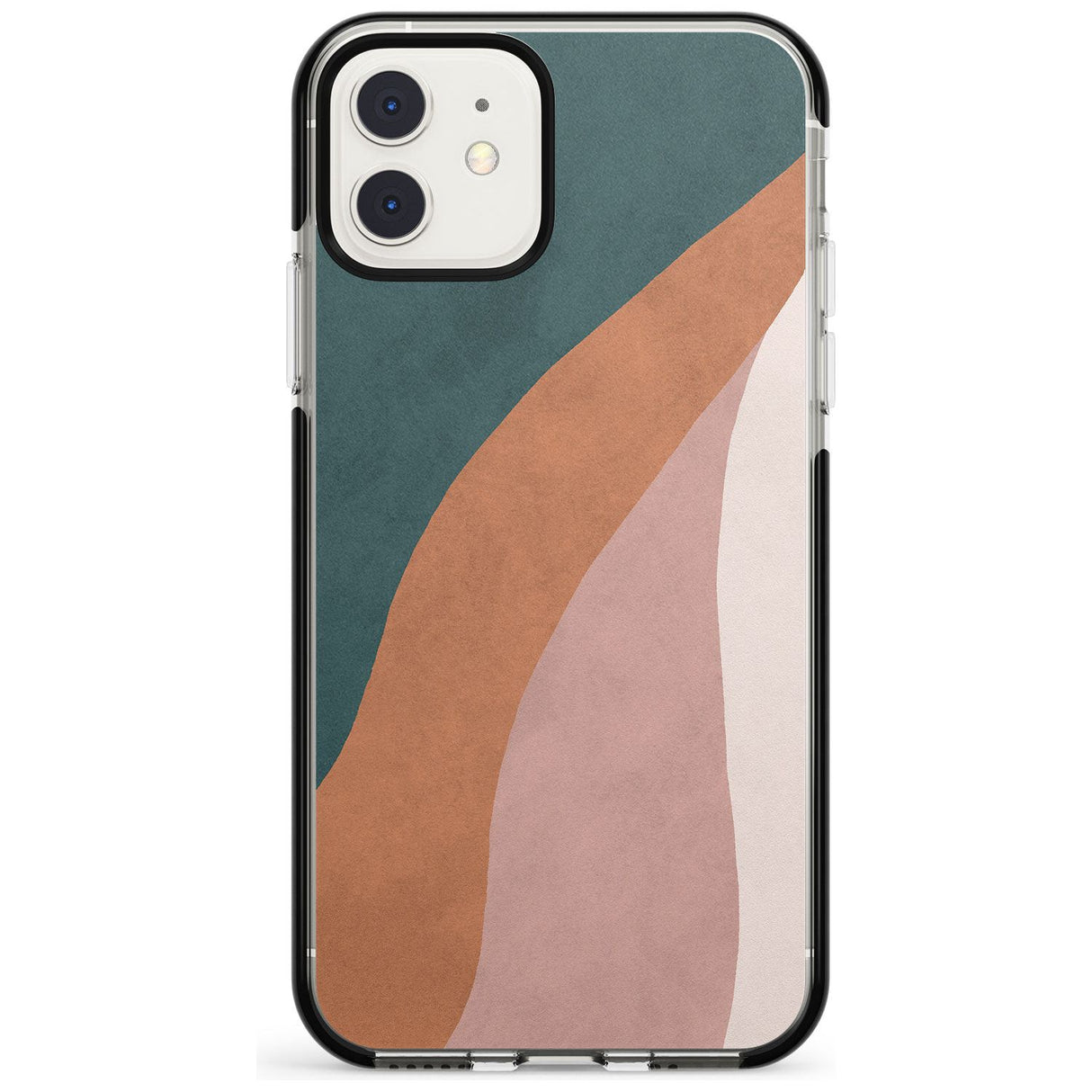 Lush Abstract Watercolour: Design #7 Black Impact Phone Case for iPhone 11