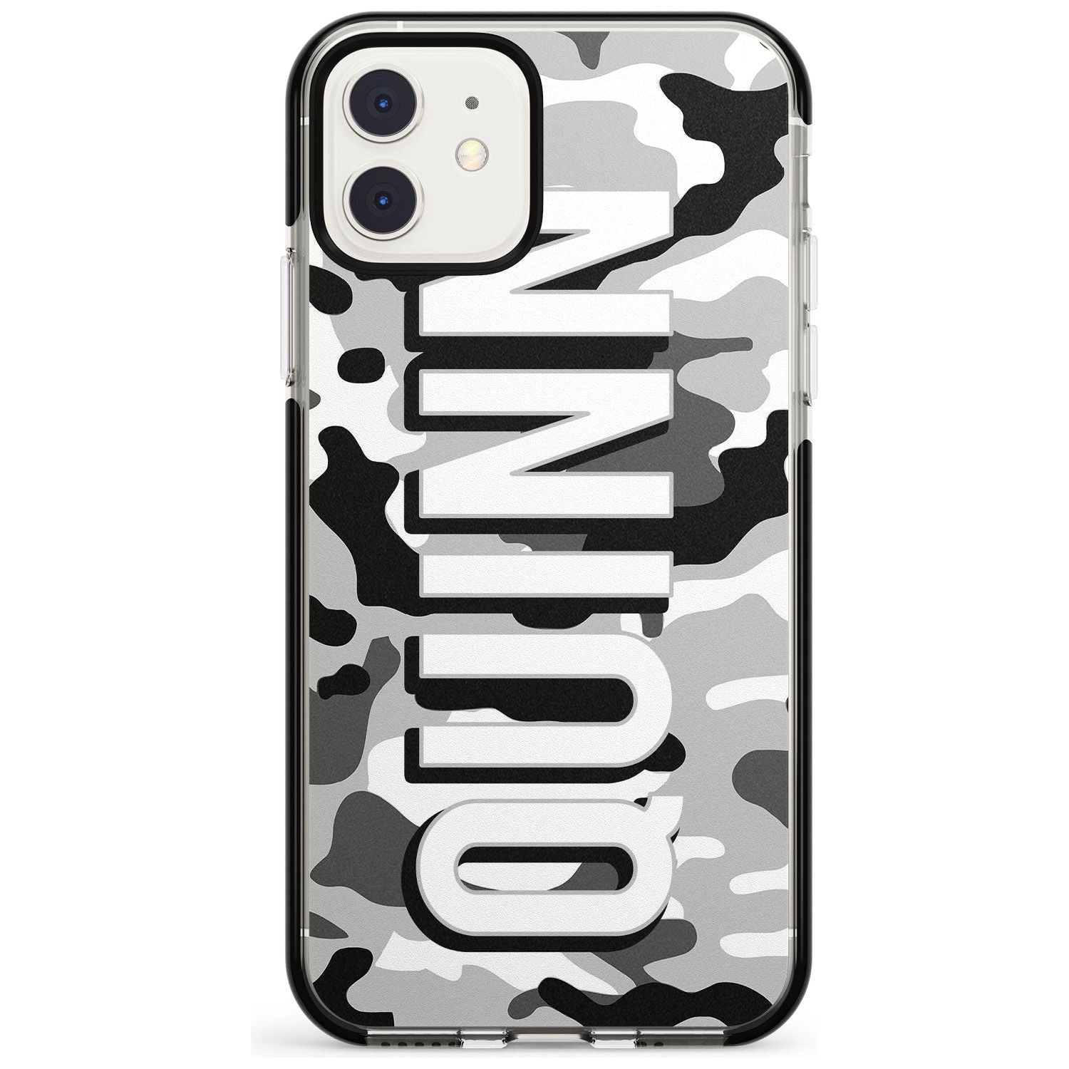 Greyscale Camo Pink Fade Impact Phone Case for iPhone 11 Pro Max