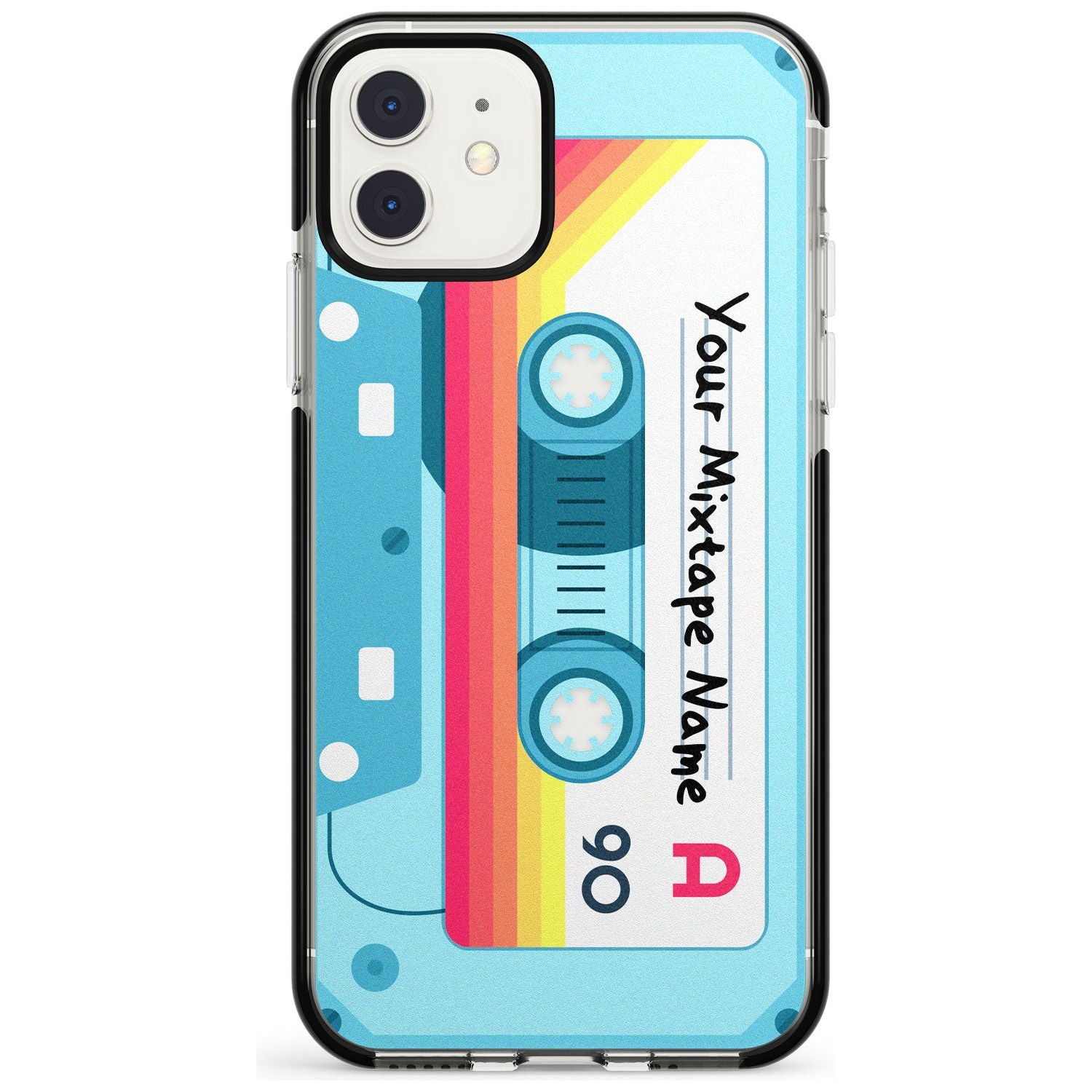 Sporty Cassette Pink Fade Impact Phone Case for iPhone 11 Pro Max
