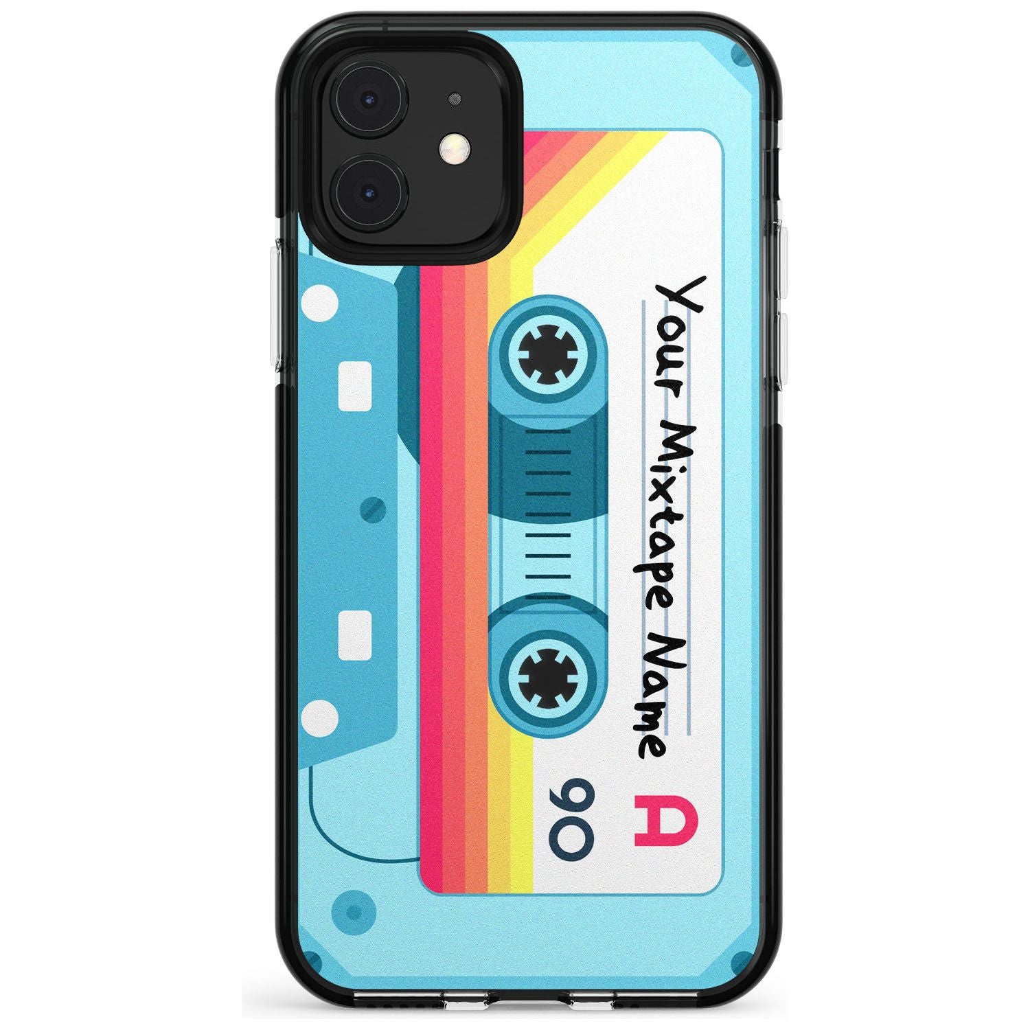 Sporty Cassette Pink Fade Impact Phone Case for iPhone 11 Pro Max