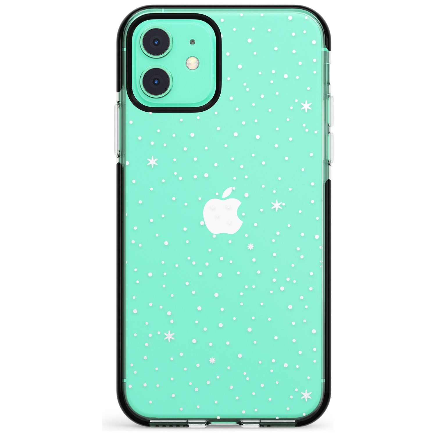 Celestial Starry Sky White Pink Fade Impact Phone Case for iPhone 11 Pro Max