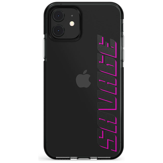 Custom Iphone Case 4C Pink Fade Impact Phone Case for iPhone 11 Pro Max