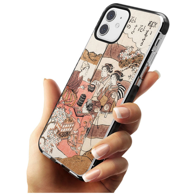 Japanese Afternoon Tea Black Impact Phone Case for iPhone 11