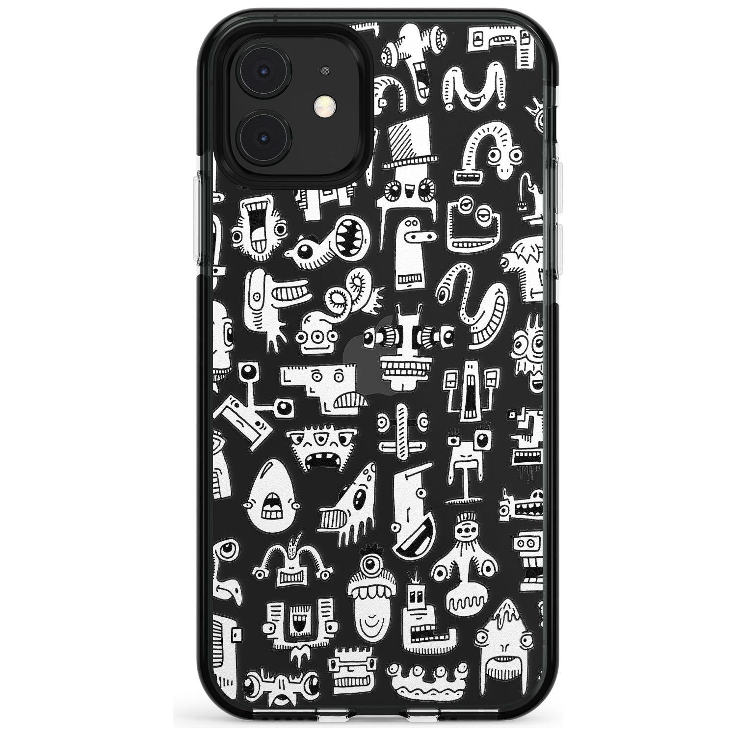 Weird Friends Black Impact Phone Case for iPhone 11 Pro Max
