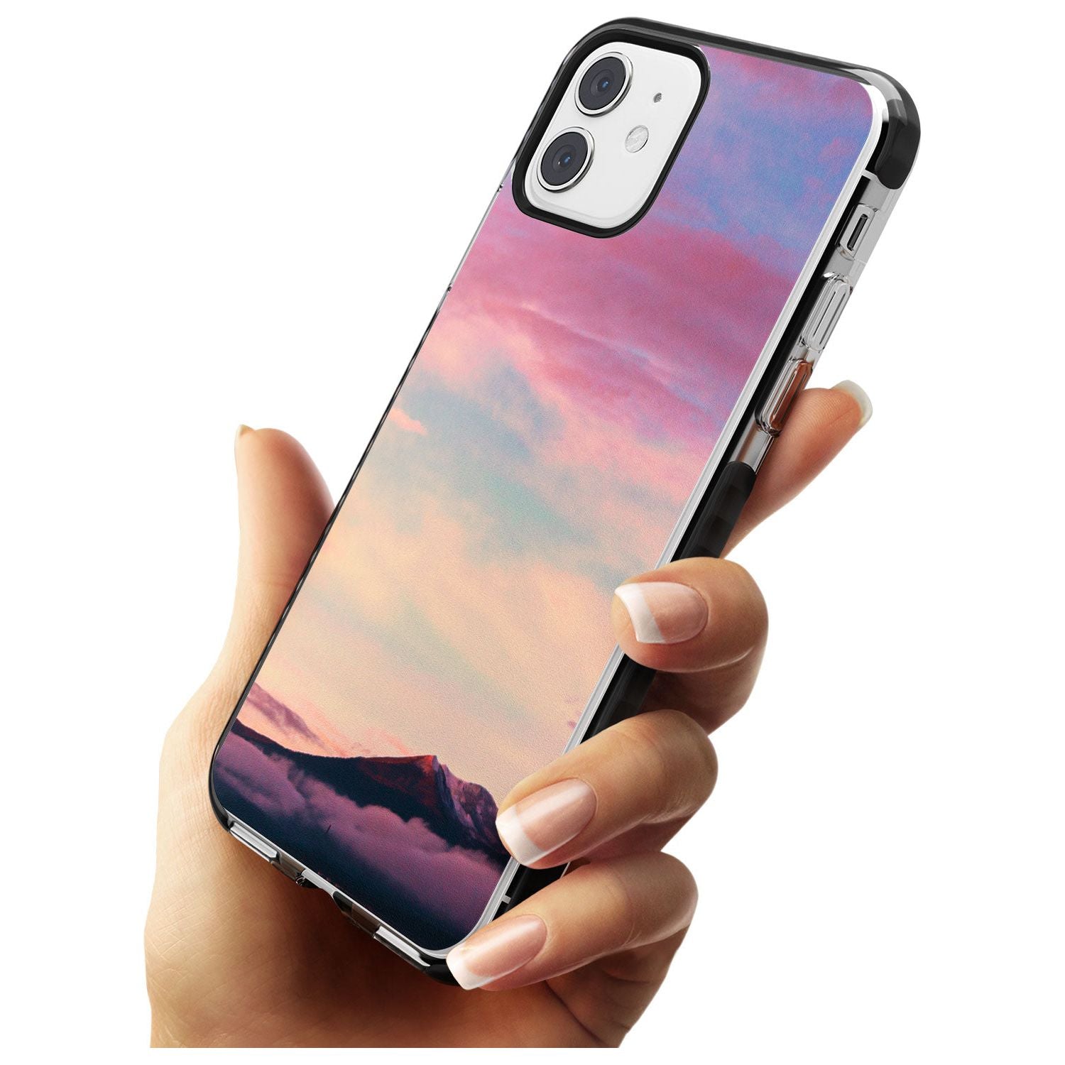 Cloudy Sunset Photograph Black Impact Phone Case for iPhone 11