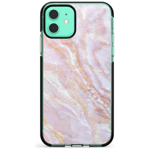 Soft Pink & Yellow Onyx Marble Texture Pink Fade Impact Phone Case for iPhone 11 Pro Max