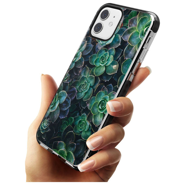 Succulents - Real Botanical Photographs Black Impact Phone Case for iPhone 11