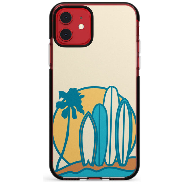 Beach Bound Pink Fade Impact Phone Case for iPhone 11 Pro Max