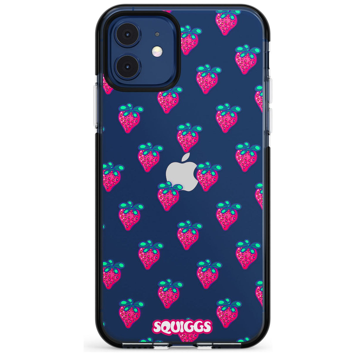 Strawberry Patch Pink Fade Impact Phone Case for iPhone 11 Pro Max