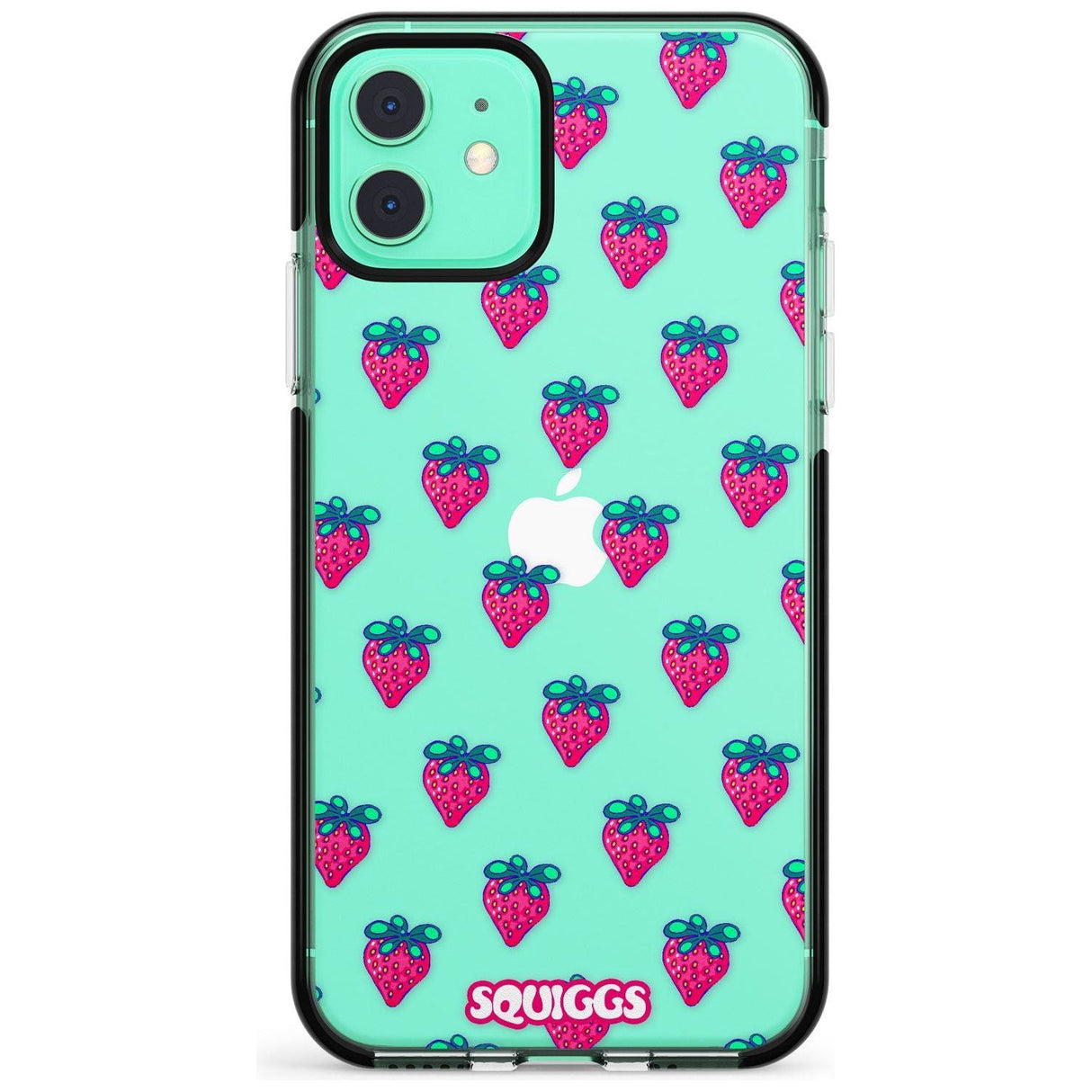 Strawberry Patch Pink Fade Impact Phone Case for iPhone 11 Pro Max