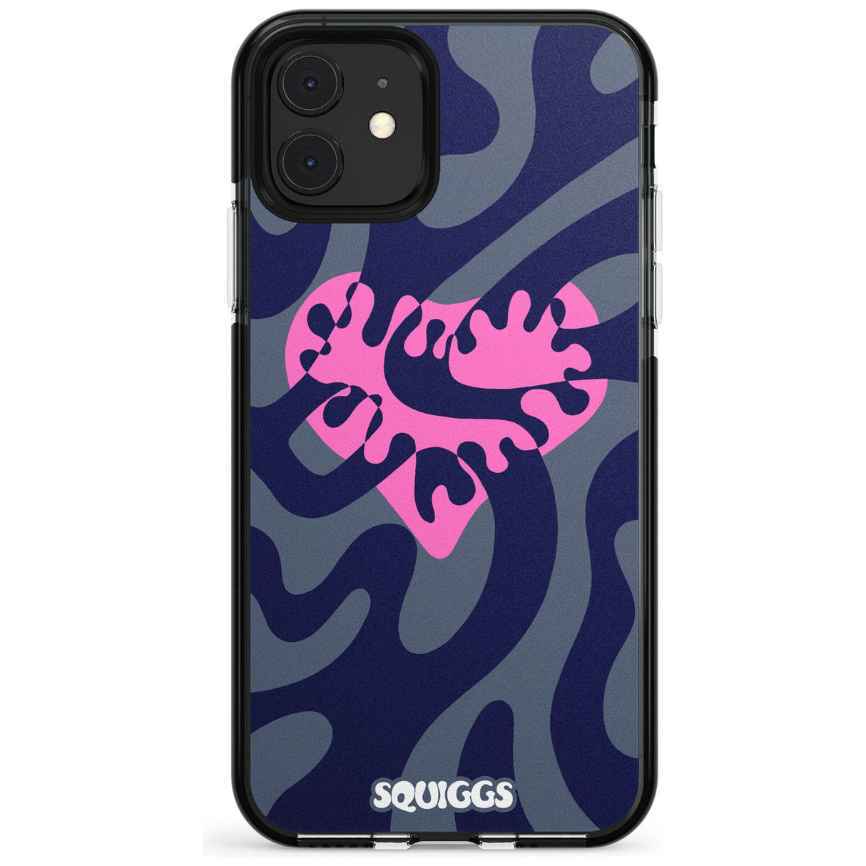 Broken Heart Pink Fade Impact Phone Case for iPhone 11 Pro Max