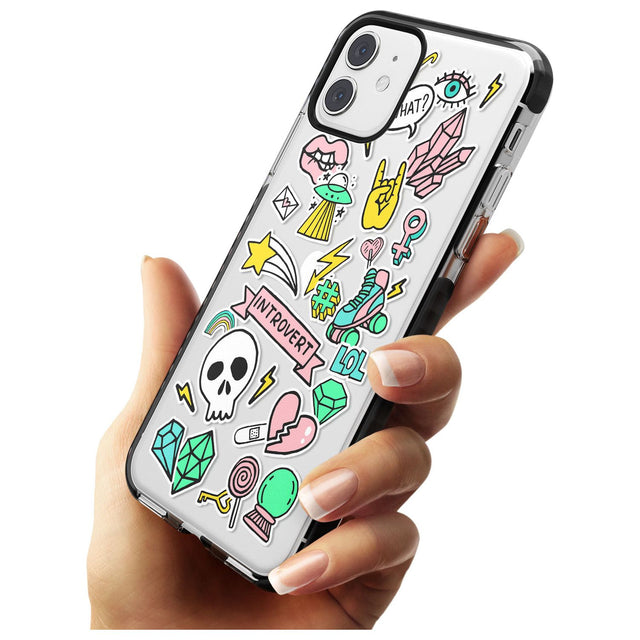 Introvert Sticker  iPhone Case   Phone Case - Case Warehouse