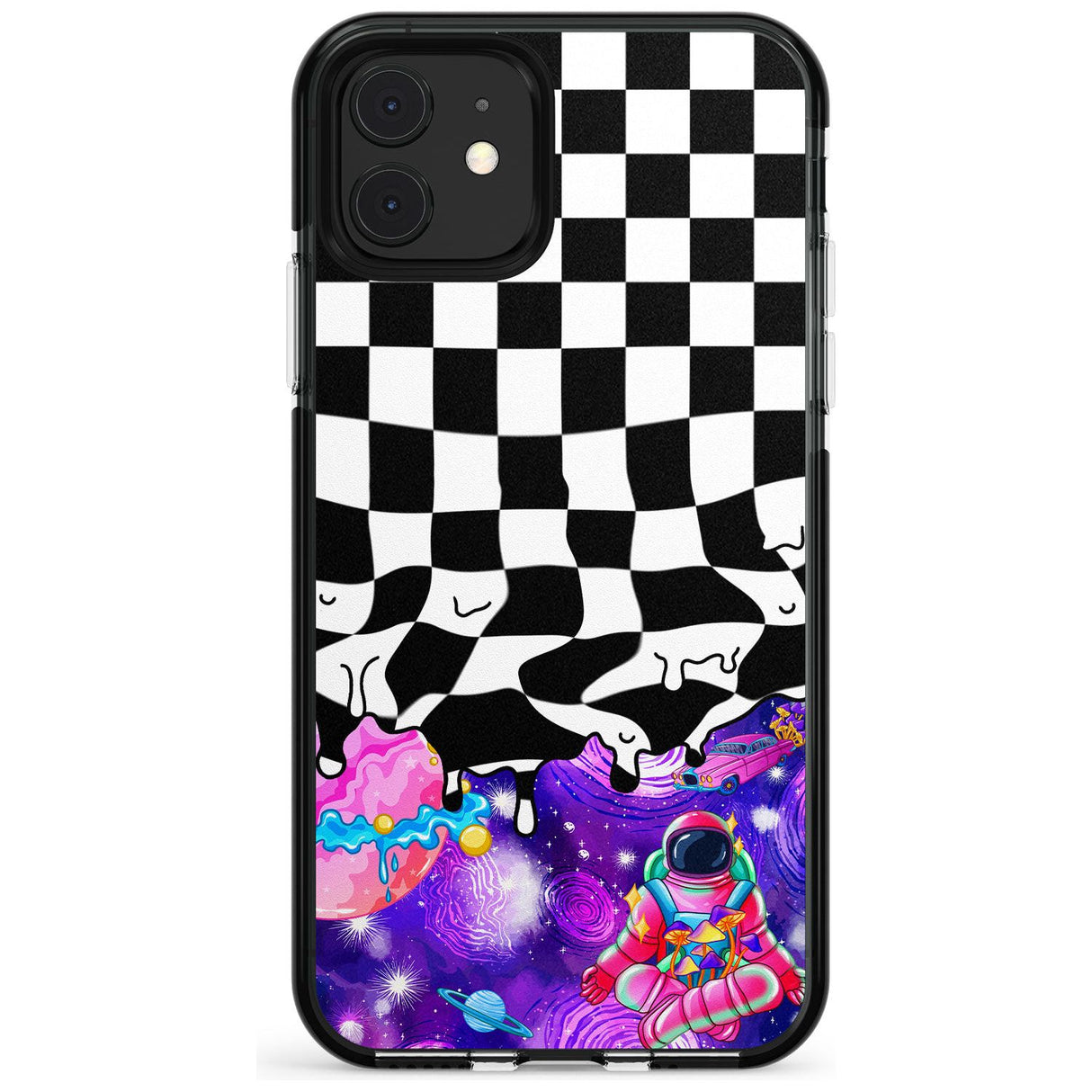 Washed Out Black Impact Phone Case for iPhone 11 Pro Max