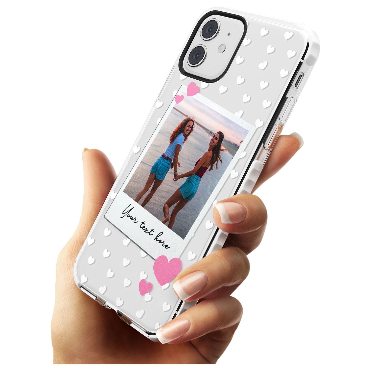 Instant Film & Hearts Slim TPU Phone Case for iPhone 11