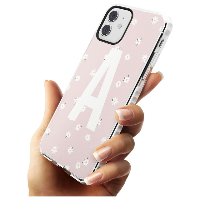 Pink Daisy Custom Impact Phone Case for iPhone 11