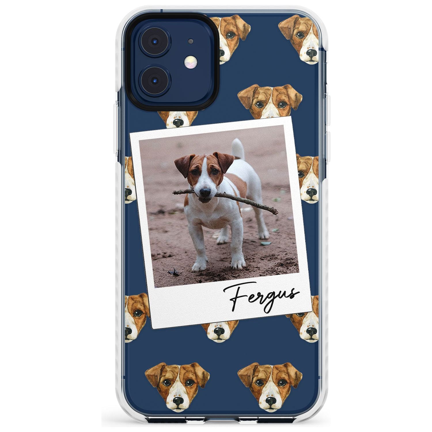 Jack Russell - Custom Dog Photo Slim TPU Phone Case for iPhone 11