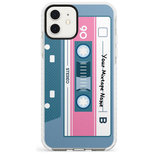 Retro Mixtape Slim TPU Phone Case for iPhone 11