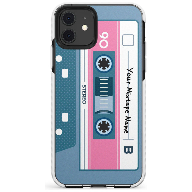 Retro Mixtape Slim TPU Phone Case for iPhone 11