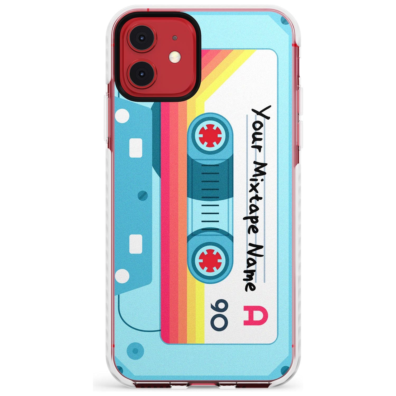 Sporty Cassette Slim TPU Phone Case for iPhone 11