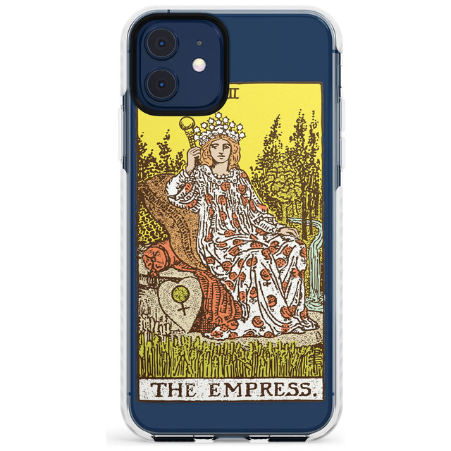 The Empress Tarot Card - Colour Slim TPU Phone Case for iPhone 11