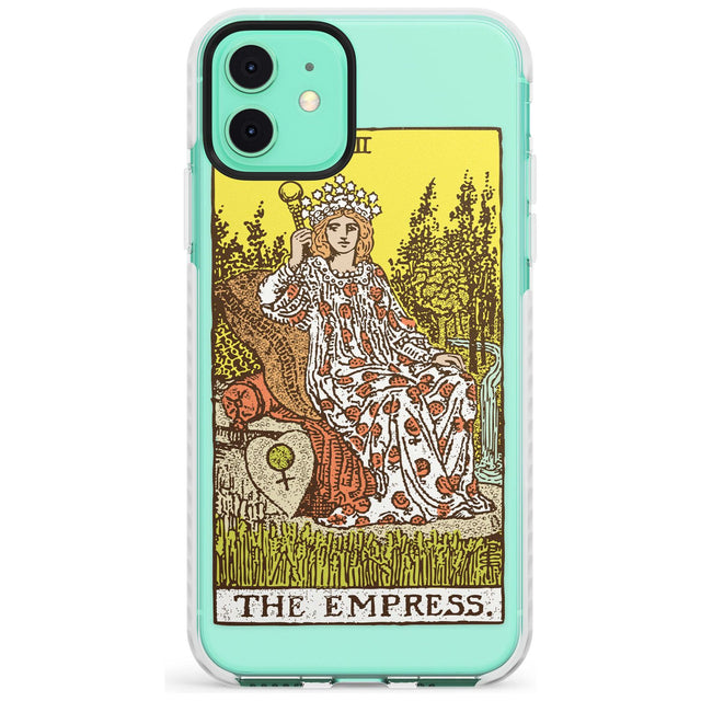 The Empress Tarot Card - Colour Slim TPU Phone Case for iPhone 11