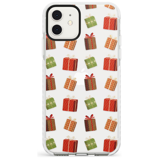 Christmas Presents Pattern Impact Phone Case for iPhone 11