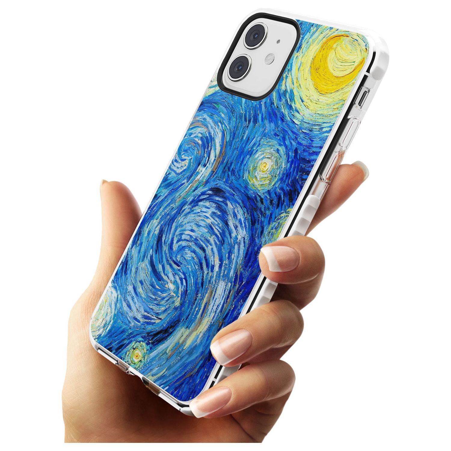 The Starry Night by Vincent Van Gogh Slim TPU Phone Case for iPhone 11