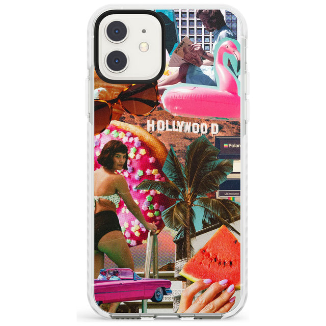 Vintage Collage: Hollywood Mix Impact Phone Case for iPhone 11