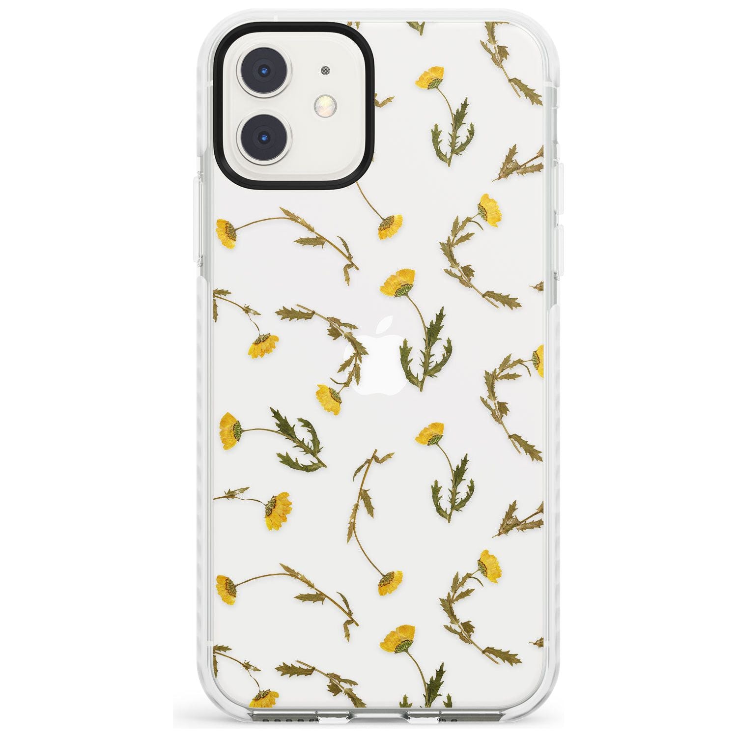 Long Stemmed Wildflowers - Dried Flower-Inspired Impact Phone Case for iPhone 11