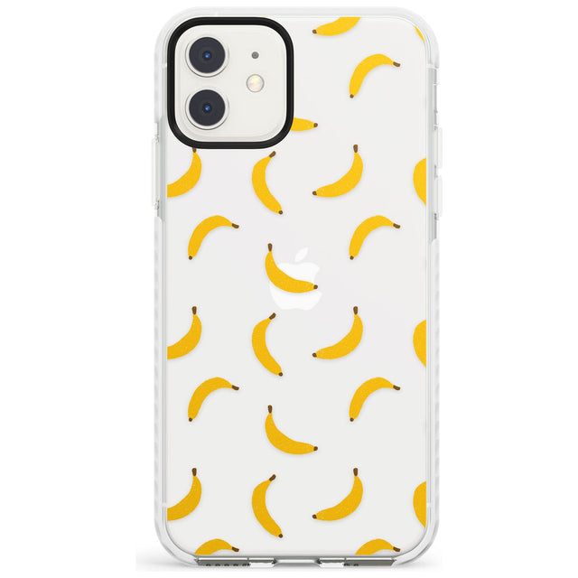 Banana Pattern iPhone Case  Impact Case Phone Case - Case Warehouse