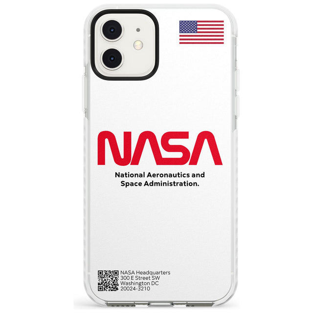 NASA The Worm Impact Phone Case for iPhone 11