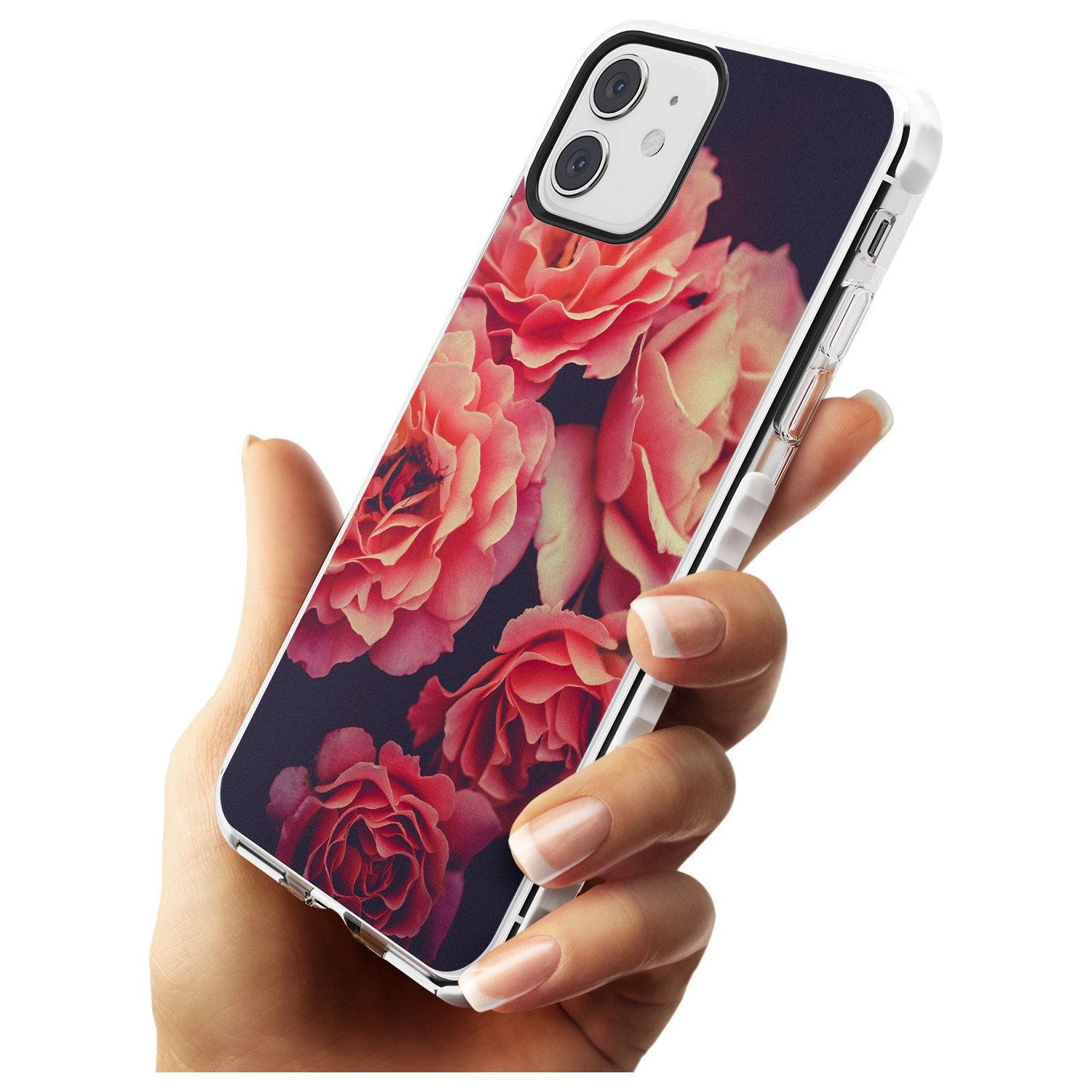 Pink Roses Photograph Impact Phone Case for iPhone 11