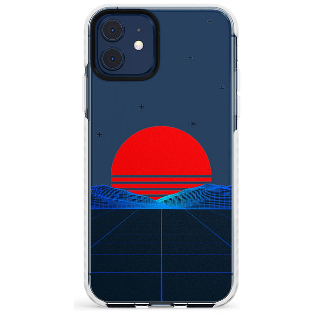 Japanese Sunset Vaporwave Impact Phone Case for iPhone 11