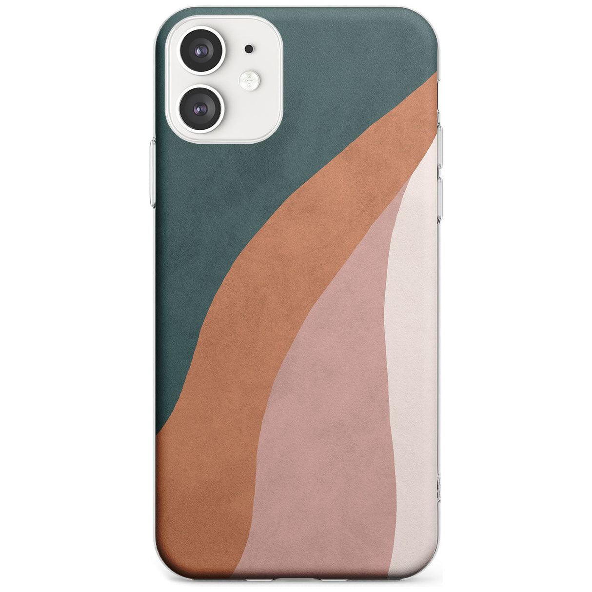 Lush Abstract Watercolour: Design #7 Slim TPU Phone Case for iPhone 11