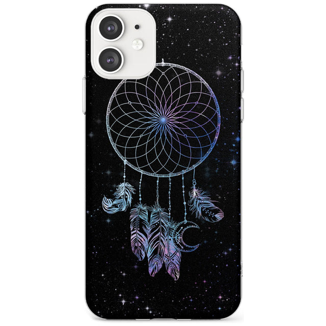 Dreamcatcher Space Stars Galaxy Print Slim TPU Phone Case for iPhone 11