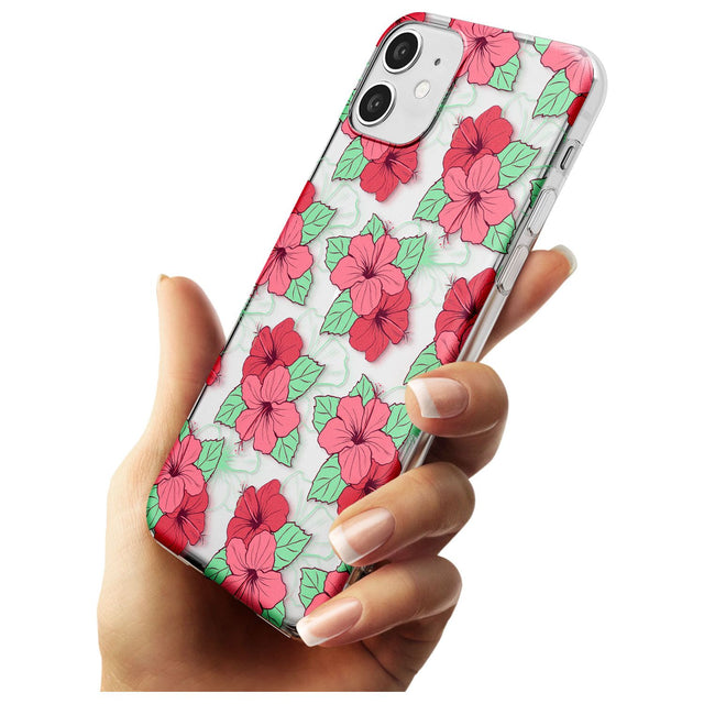 Pink Peony Slim TPU Phone Case for iPhone 11
