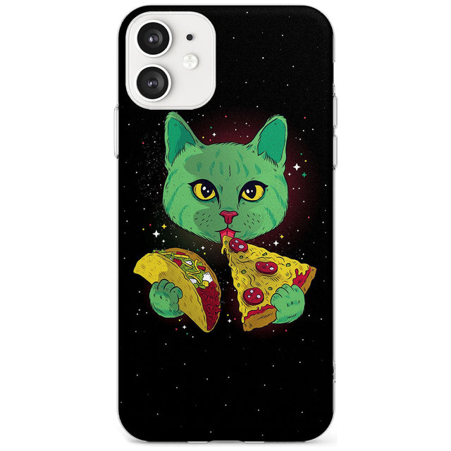 Pizza Purr Slim TPU Phone Case for iPhone 11