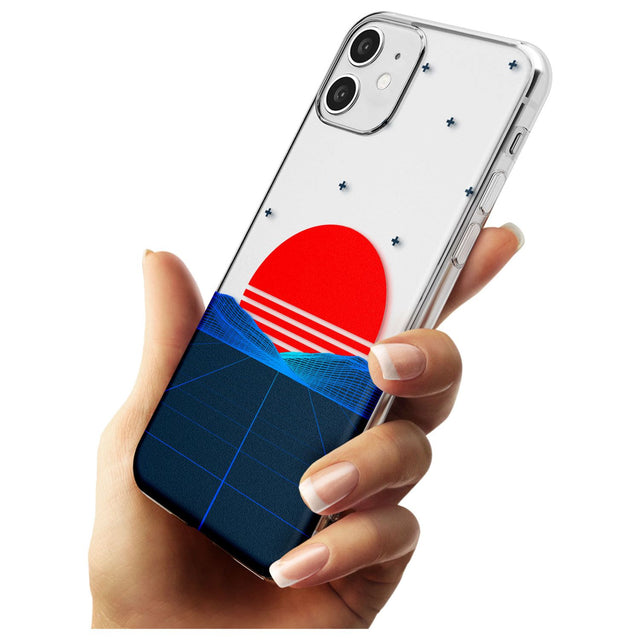 Japanese Sunset Vaporwave Slim TPU Phone Case for iPhone 11