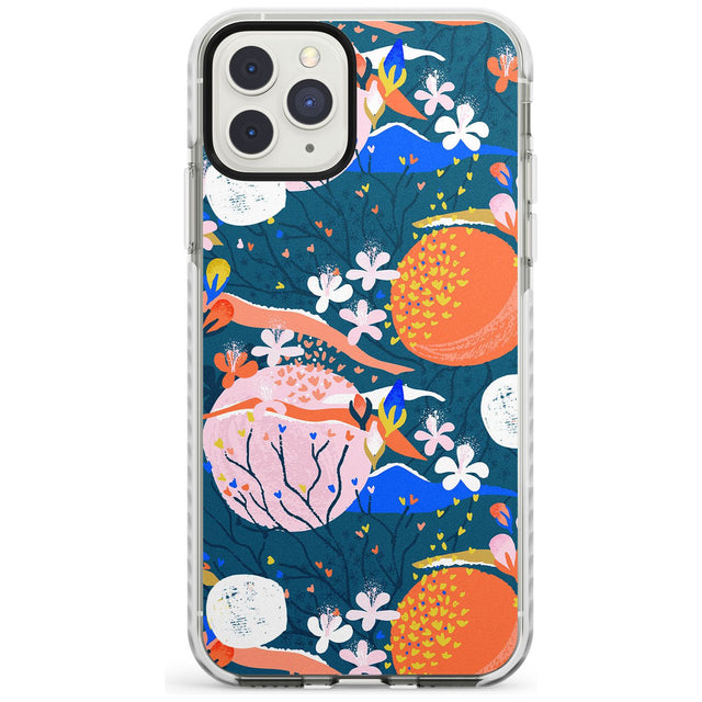 Bright Circles Abstract iPhone Case  Impact Case Phone Case - Case Warehouse