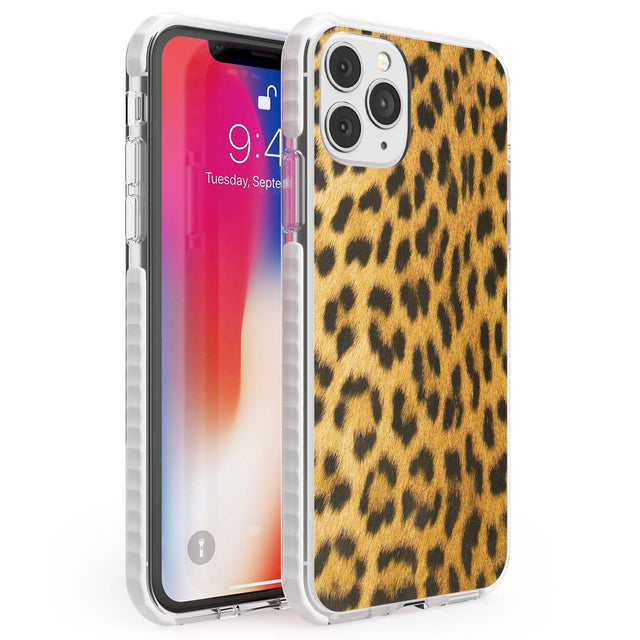 Designer Fashion Gold Leopard Print Phone Case iPhone 11 Pro Max / Impact Case,iPhone 11 Pro / Impact Case,iPhone 12 Pro / Impact Case,iPhone 12 Pro Max / Impact Case Blanc Space