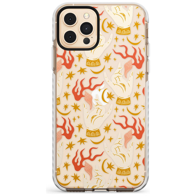 Hand Watcher Pattern Impact Phone Case for iPhone 11 Pro Max