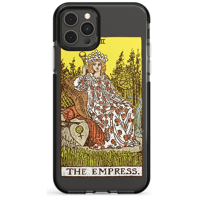 The Empress Tarot Card - Colour Pink Fade Impact Phone Case for iPhone 11