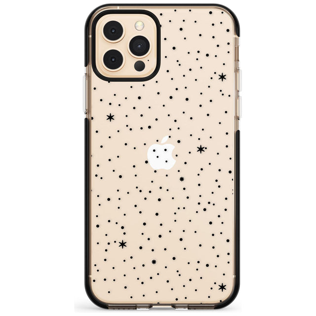 Celestial Starry Sky Pink Fade Impact Phone Case for iPhone 11