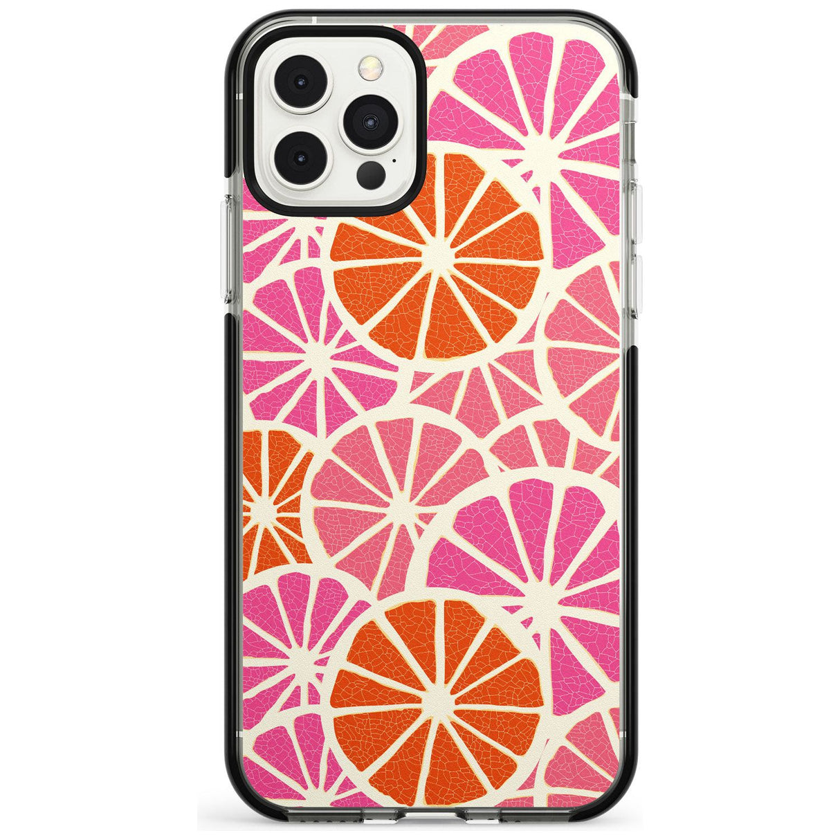 Citrus Slices Pink Fade Impact Phone Case for iPhone 11